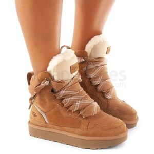 UGG Highmel Sneaker 'Chestnut' —Like new. Worn once.
